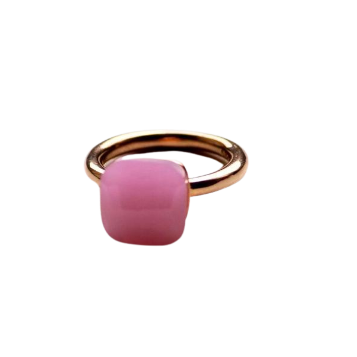 Anillo Cuarzo Rosa